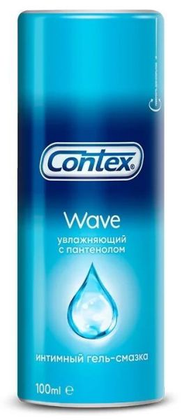 Интимный гель-смазка Contex Wave увлажняющий с пантенолом, 100 мл фотография