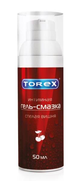 Гель-смазка Torex Спелая вишня с дозатором 50мл фотография